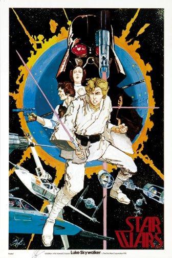 Star Wars Chaykin poster 16x24