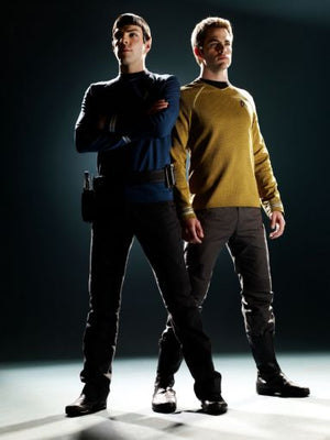 Star Trek Kirk Spock poster Pine Quinto for sale cheap United States USA