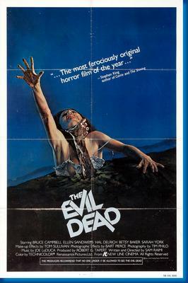 Evil Dead The movie poster Sign 8in x 12in