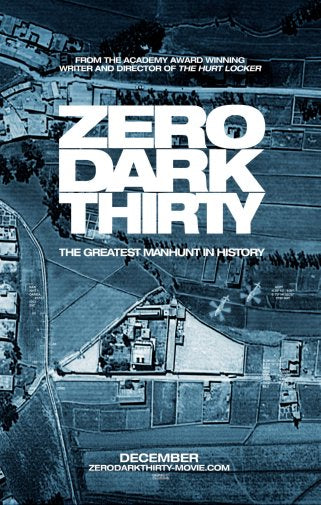 Zero Dark Thirty poster 24inx36in Poster