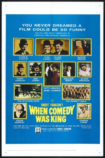 When Comedy Was King poster for sale cheap United States USA