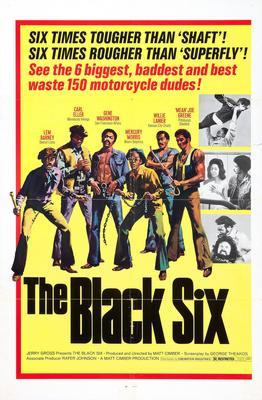 Black Six Metal Movie Poster 8in x 12in