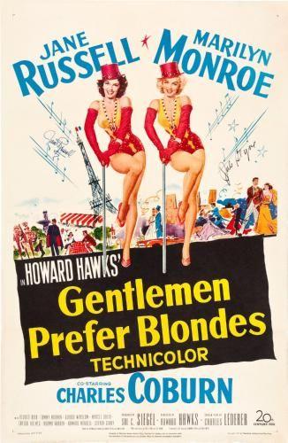 Gentlemen Prefer Blondes Poster On Sale United States