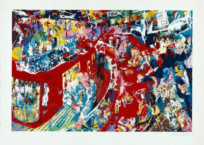Neiman Bar At 21 Club Ny poster for sale cheap United States USA