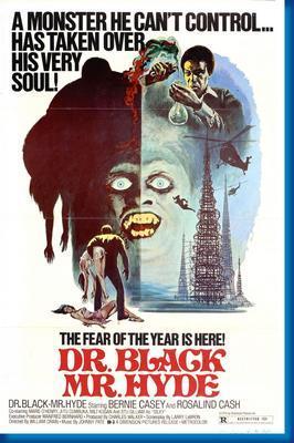 Dr. Black Mr Hyde Poster 16"x24" 
