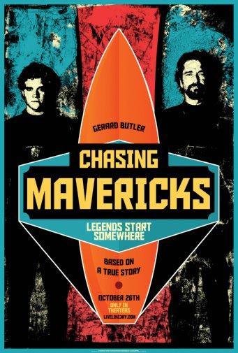 Chasing Mavericks poster 24inch x 36inch Poster