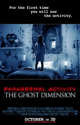 Paranormal Activity Ghost Dimension poster 24in x36in The Poster Depot