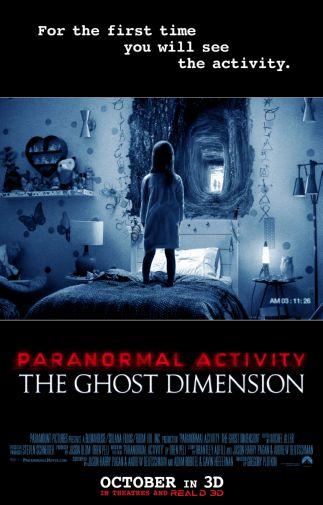 Paranormal Activity Ghost Dimension poster 27in x40in The Poster Depot