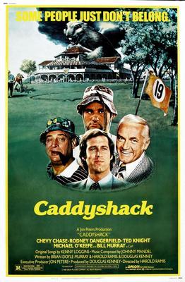 Caddyshack movie poster Sign 8in x 12in