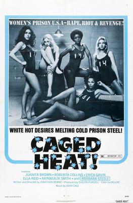 Caged Heat Womens Prison movie poster Sign 8in x 12in