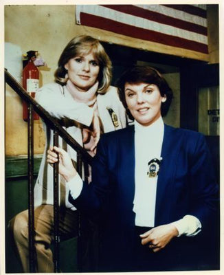 Cagney And Lacey Metal Print 8in x 12in