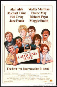 California Suite movie poster Sign 8in x 12in