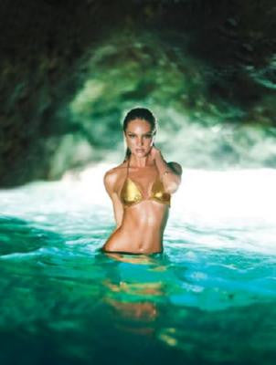Candice Swanepoel Mini Poster #01 Bikini Grotto 11inx17in Mini Poster