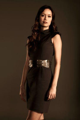 Cape The Summer Glau Metal Print 8in x 12in