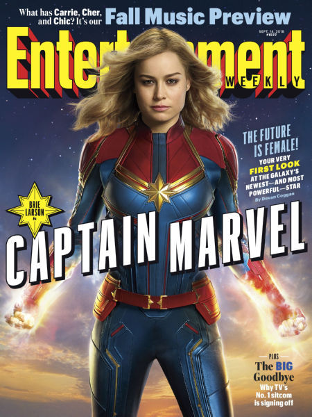 Captain Marvel Magazine Cover Poster On Sale United States