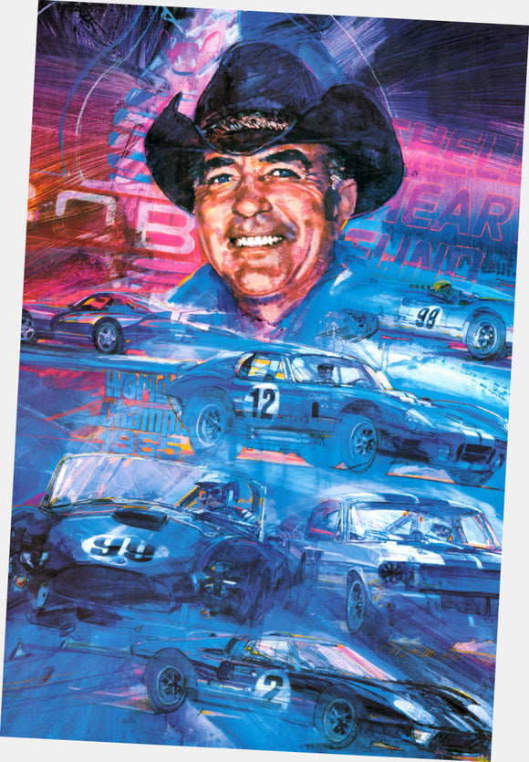 carroll shelby Poster