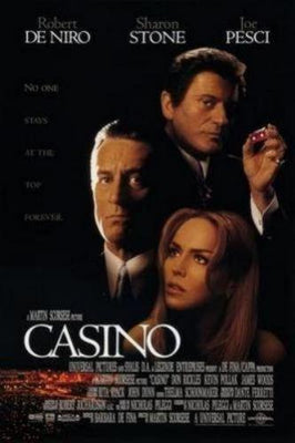 Casino movie poster Metal Print 8in x 12in