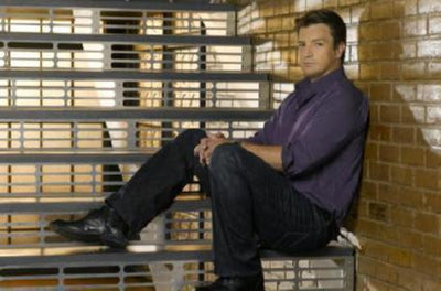 Castle Nathan Fillion Metal Poster Choose Style The Poster Depot