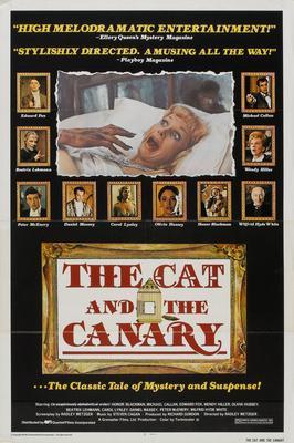 Cat And The Canary Metal Movie Poster 8in x 12in