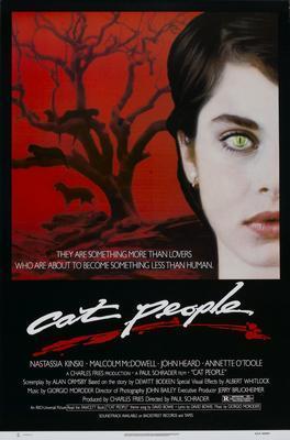 Cat People movie poster Sign 8in x 12in