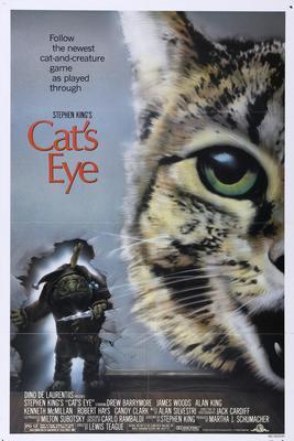Cats Eye Metal Movie Poster 8in x 12in