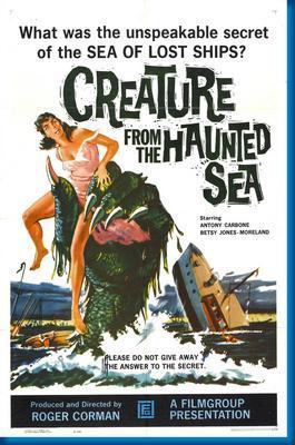 (16inx24in ) Creature From Haunted Sea poster