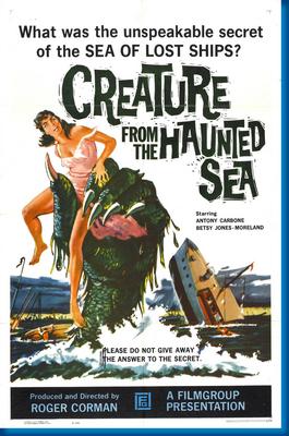 Creature From Haunted Sea poster for sale cheap United States USA