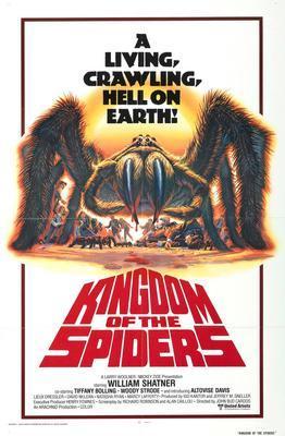 Kingdom Of The Spiders movie poster Metal Print 8in x 12in