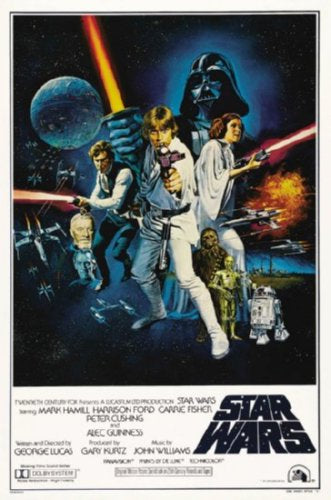 Star Wars poster 24inx36in 