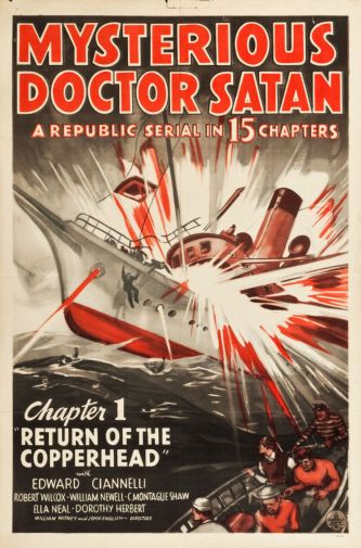 Mysterious Doctor Satan poster for sale cheap United States USA