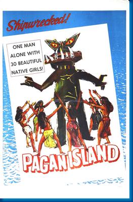 Pagan Island poster for sale cheap United States USA