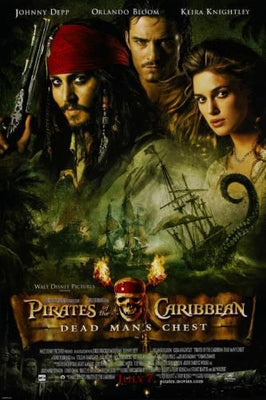 Pirates Of The Caribbean Dead Man's Chest poster for sale cheap United States USA
