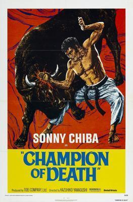 Champion Of Death movie poster Sign 8in x 12in