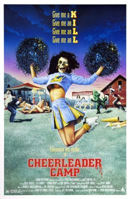 Cheerleader Camp Metal Movie Poster 8in x 12in