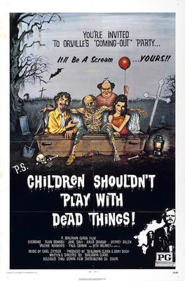 Children Shouldn't Play With Dead Things Metal Print 8in x 12in