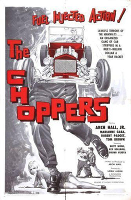Choppers The Metal Print 8in x 12in