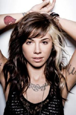 Christina Perri poster tin Metal Print Wall Art