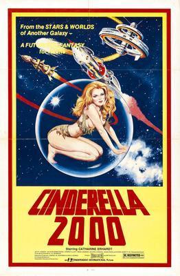 Cinderella 2000 movie poster Sign 8in x 12in