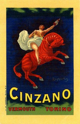 Cinzano Metal Print 8in x 12in The Poster Depot