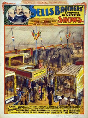 Circus Metal Print 8in x 12in