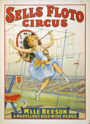 Circus Metal Poster Choose Style | The Poster Depot The Poster Depot