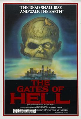 City Of The Living Dead movie poster Metal Print 8in x 12in