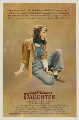 Coal Miners Daughter Movie Poster Metal Poster Choose Style The Poster Depot
