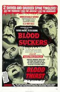 Bloodsuckers Double Feature movie poster Sign 8in x 12in