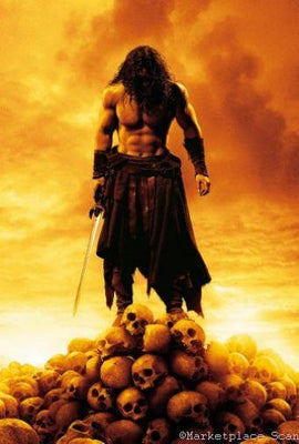 Conan The Barbarian 2011 Metal Movie Poster 8in x 12in