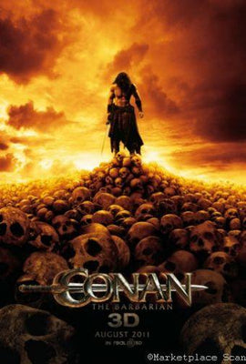 Conan The Barbarian 2011 Metal Movie Poster 8in x 12in The Poster Depot