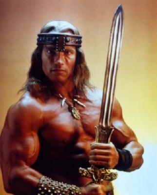 Conan The Barbarian Movie Poster 24in x 36in - Fame Collectibles
