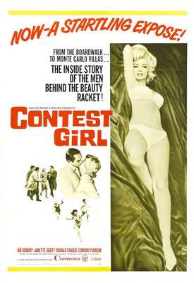 Contest Girl Metal Movie Poster 8in x 12in