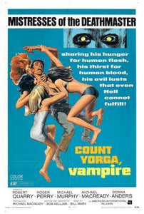 Count Yorga Vampire movie poster Sign 8in x 12in