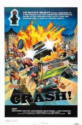 Crash movie poster Metal Print 8in x 12in